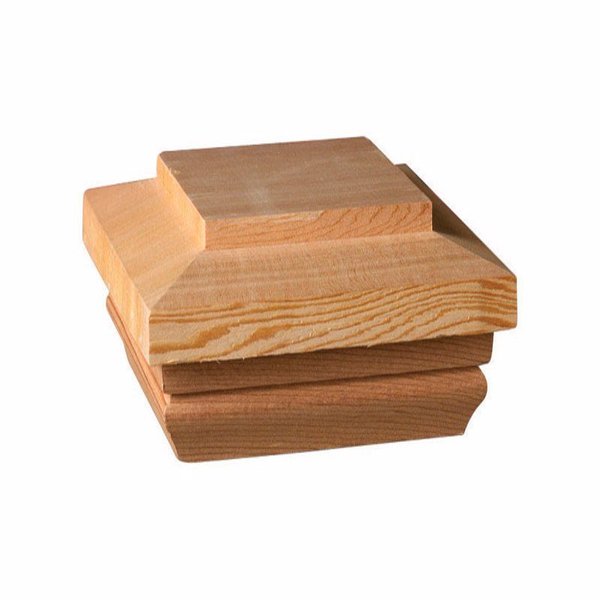 Deckorators 2.25 in. H X 4 in. W Wood Post Cap 72258